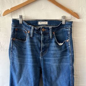 Madewell Jean Jeggings, Size 28 Tall —9 inch high rise lycra stretch denim
